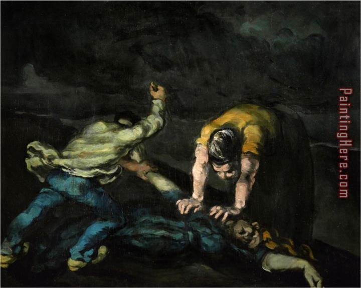 Paul Cezanne The Murder 1868